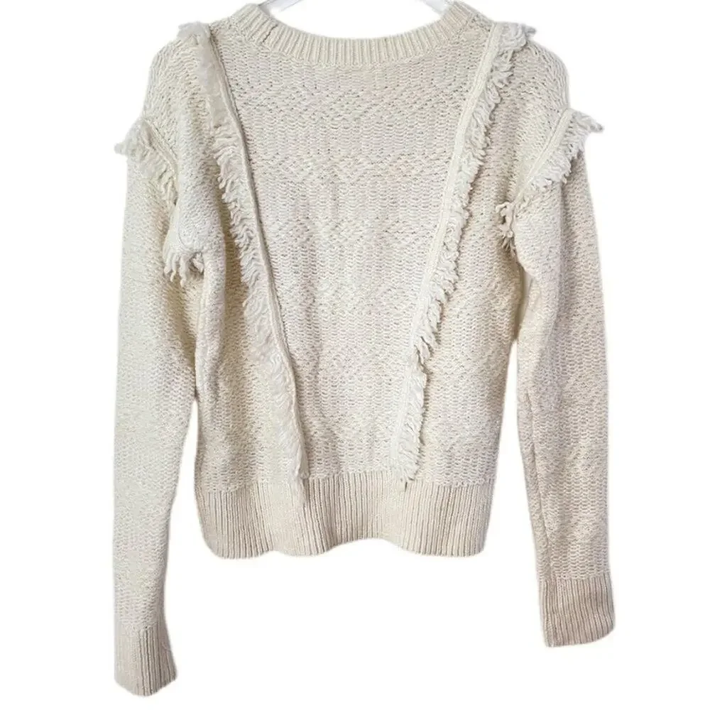 Gap Ivory Boho Sweater Sz M